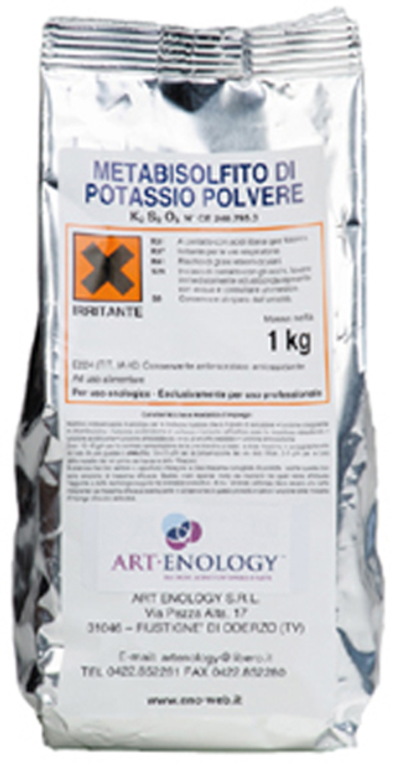 Metabisolfito di Potassio Kg 1